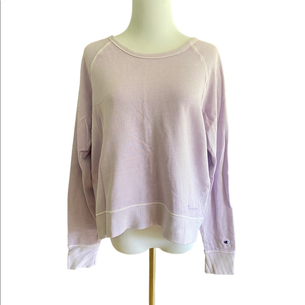 Women’s Champion crop top sweatshirt, size small